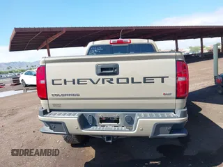2022 Chevrolet Colorado 4WD Z71 with VIN 1GCGTDEN9N1277524, listed as a IAAI auction lot 42386037 with 15,994 mi miles and . Bid and sale history available at DreamBid. Image 17.