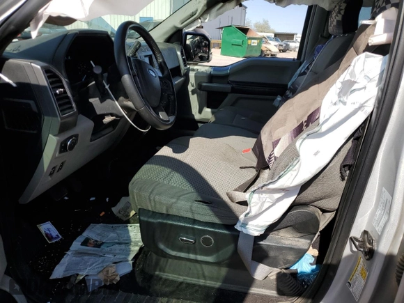 2017 Ford F-150 XL with VIN 1FTEW1CP2HKD30788, listed as a Copart auction lot 64604215 with 110,333 mi miles and Salvage title. Bid and sale history available at DreamBid. Image 7.