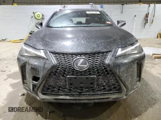 2021 Lexus UX with VIN JTHR9JBH8M2040485, listed as a Copart auction lot 86691384 with 46,907 mi miles and Salvage Title. Bid and sale history available at carsss.com. Image 5.