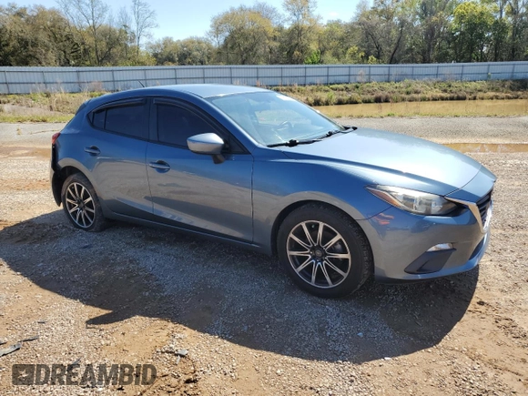 2016 Mazda 3 i Sport with VIN JM1BM1J76G1341342, listed as a Copart auction lot 49791045 with 104,072 mi miles and Salvage Title. Bid and sale history available at DreamBid. Image 4.