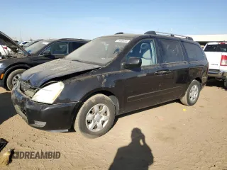2006 Kia Sedona LX with VIN KNDMB233866034772, listed as a Copart auction lot 73406014 with 154,899 mi miles and Salvage Title. Bid and sale history available at carsss.com. Image 1.