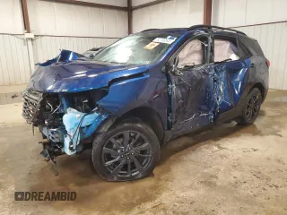 2023 Chevrolet Equinox RS z VIN 3GNAXWEG7PS115391, wystawiony jako Copart lot #52700545 z przebiegiem Nie podano mil oraz Szkoda całkowita • Salvage title. Historia ofert i sprzedaży dostępna na DreamBid. Obrazek 1.