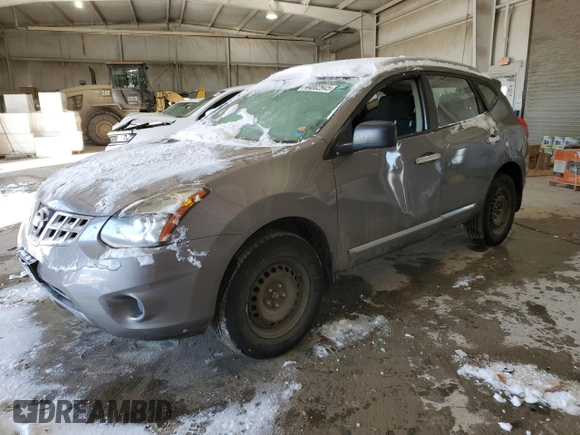 2015 Nissan Rogue S with VIN JN8AS5MV1FW752995, listed as a Copart auction lot 44002945 with 102,367 mi miles and Salvage Title. Bid and sale history available at DreamBid. Image 1.