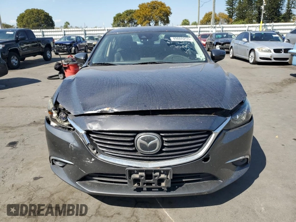 2017 Mazda 6 Grand Touring with VIN JM1GL1W5XH1133708, listed as a Copart auction lot 49009255 with 115,259 mi miles and Salvage Title. Bid and sale history available at carsss.com. Image 5.