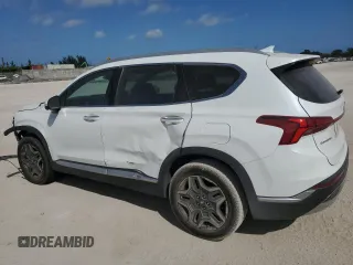 2022 Hyundai Santa Fe Limited with VIN 5NMS44AL2NH455808, listed as a Copart auction lot 45237285 with 51,255 mi miles and Salvage Title. Bid and sale history available at carsss.com. Image 2.