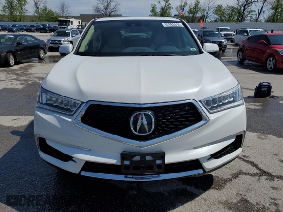 2020 Acura MDX with VIN 5J8YD4H36LL043842, listed as a Copart auction lot 53563845 with 50,071 mi miles and Salvage title. Bid and sale history available at DreamBid. Image 5.