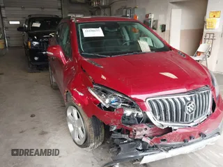 2015 Buick Encore Convenience with VIN KL4CJFSB4FB264728, listed as a IAAI auction lot 41690691 with 101,731 mi miles. Bid and sale history available at carsss.com. Image 1.