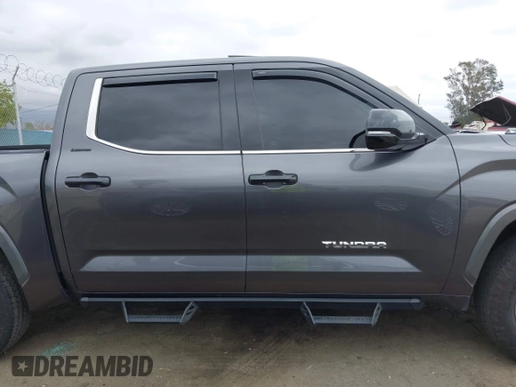 2023 Toyota Tundra Limited Hybrid with VIN 5TFJC5DB7PX021014, listed as a IAAI auction lot 42067753 with 64,991 mi miles and . Bid and sale history available at DreamBid. Image 13.