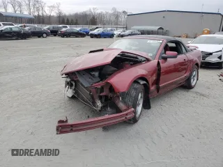 2006 Ford Mustang GT Deluxe with VIN 1ZVHT85H965218583, listed as a Copart auction lot 47799365 with 0 mi miles and Salvage Title. Bid and sale history available at carsss.com. Image 1.