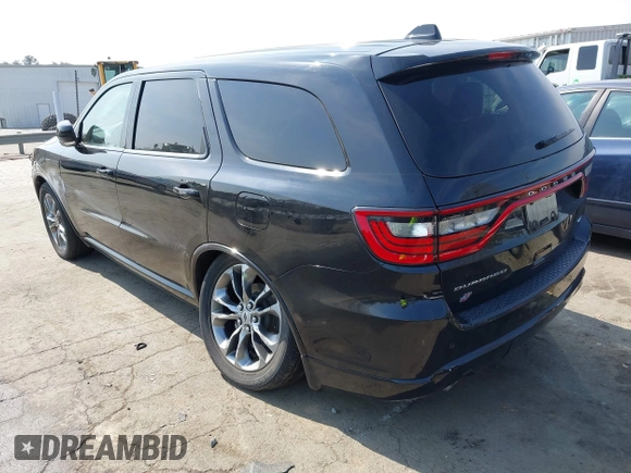 2020 Dodge Durango GT Plus with VIN 1C4RDJDG2LC261531, listed as a IAAI auction lot 41801309 with 88,687 mi miles and . Bid and sale history available at DreamBid. Image 3.