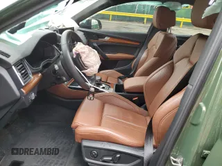 2022 Audi Q5 S line Premium Plus with VIN WA1EAAFY9N2040654, listed as a Copart auction lot 58979185 with 35,546 mi miles and Salvage title. Bid and sale history available at DreamBid. Image 7.