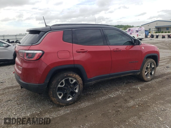 2018 Jeep Compass Trailhawk с VIN 3C4NJDDB3JT343265, выставлен на аукционе Copart как лот 55238275 с пробегом 111 691 миль миль и Списание • Salvage title. История ставок и продаж доступна на DreamBid. Изображение 3.