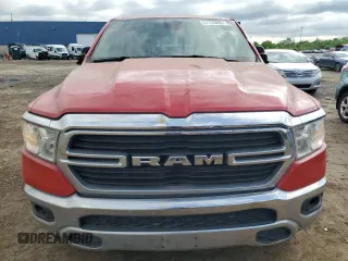 2020 Ram 1500 Big Horn with VIN 1C6SRFFT2LN126099, listed as a Copart auction lot 57753095 with 21,419 mi miles and Salvage title. Bid and sale history available at DreamBid. Image 5.