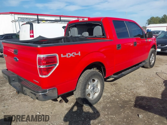 2014 Ford F-150 XL with VIN 1FTFW1EF3EFA17875, listed as a IAAI auction lot 41684701 with 230,681 mi miles and . Bid and sale history available at carsss.com. Image 4.