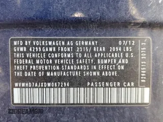 2013 Volkswagen GTI Driver's Edition z VIN WVWHD7AJXDW067294, wystawiony jako Copart lot #86453784 z przebiegiem 191 953 mil mil oraz Czysty tytuł • Clean title. Historia ofert i sprzedaży dostępna na DreamBid. Obrazek 12.