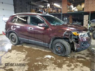 2011 Kia Sorento LX with VIN 5XYKT3A29BG139221, listed as a Copart auction lot 81924054 with 156,550 mi miles and Clean Title. Bid and sale history available at DreamBid. Image 4.