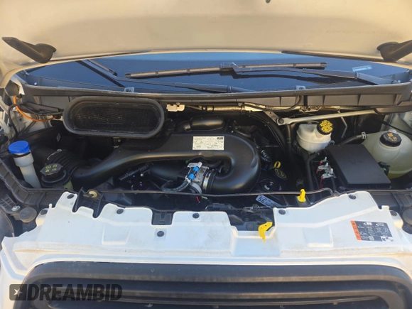 2019 Ford Transit with VIN 1FTYR2CM0KKA98621, listed as a Copart auction lot 60940125 with 77,075 mi miles and Salvage title. Bid and sale history available at DreamBid. Image 7.