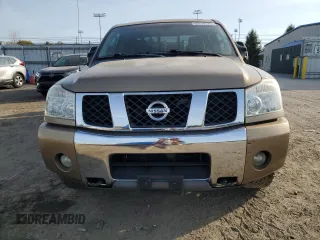 2004 Nissan Titan LE with VIN 1N6AA07B94N511401, listed as a Copart auction lot 53510535 with 155,210 mi miles and Clean Title. Bid and sale history available at carsss.com. Image 5.