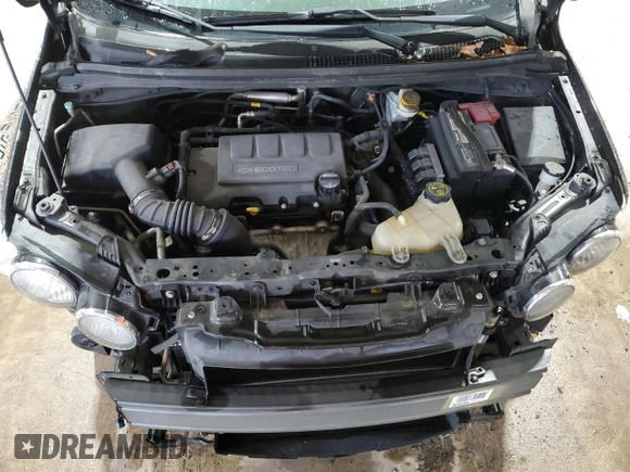 2016 Chevrolet Sonic LTZ z VIN 1G1JE6SB3G4108552, wystawiony jako Copart lot #57843505 z przebiegiem 101 897 mil mil oraz Szkoda całkowita • Salvage title. Historia ofert i sprzedaży dostępna na DreamBid. Obrazek 11.