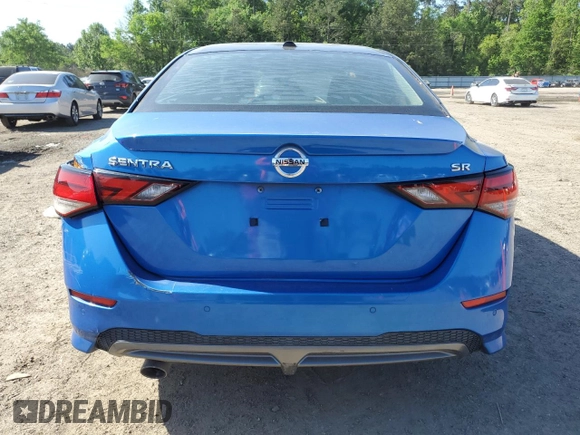 2021 Nissan Sentra SR with VIN 3N1AB8DV1MY213718, listed as a Copart auction lot 52598815 with 111,070 mi miles and Clean Title. Bid and sale history available at carsss.com. Image 6.