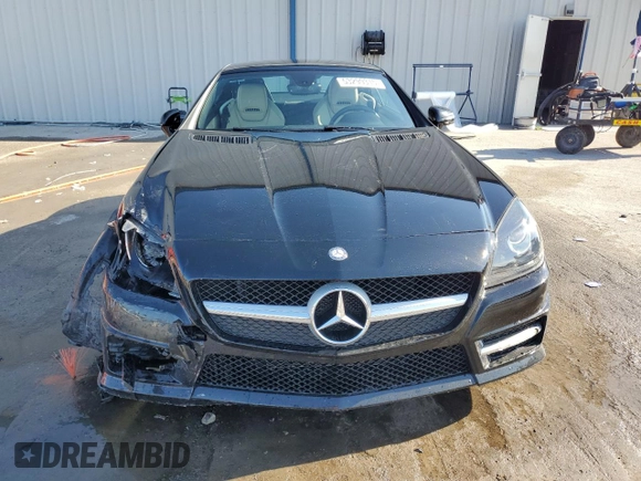 2016 Mercedes-Benz SLK 300 with VIN WDDPK3JA2GF116010, listed as a Copart auction lot 53299315 with 50,295 mi miles and Salvage Title. Bid and sale history available at DreamBid. Image 5.