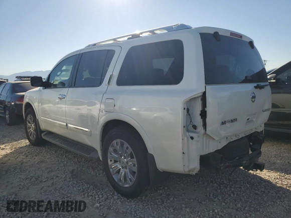 2015 Nissan Armada Platinum z VIN 5N1AA0NCXFN616784, wystawiony jako Copart lot #73331944 z przebiegiem 187 771 mil mil oraz Szkoda całkowita • Salvage title. Historia ofert i sprzedaży dostępna na DreamBid. Obrazek 2.
