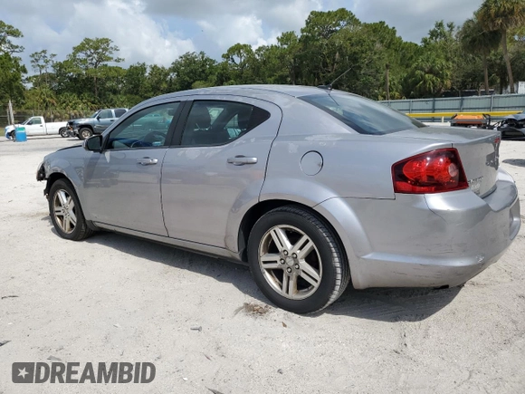 2013 Dodge Avenger SXT with VIN 1C3CDZCB4DN689363, listed as a Copart auction lot 58935055 with 141,536 mi miles and Salvage title. Bid and sale history available at DreamBid. Image 2.