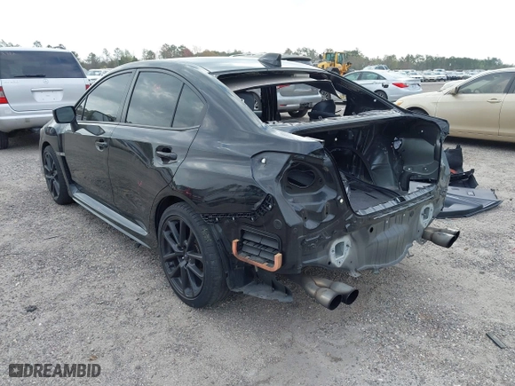 2021 Subaru WRX Limited with VIN JF1VA1H66M9820883, listed as a IAAI auction lot 41729653 with 51,966 mi miles. Bid and sale history available at carsss.com. Image 3.