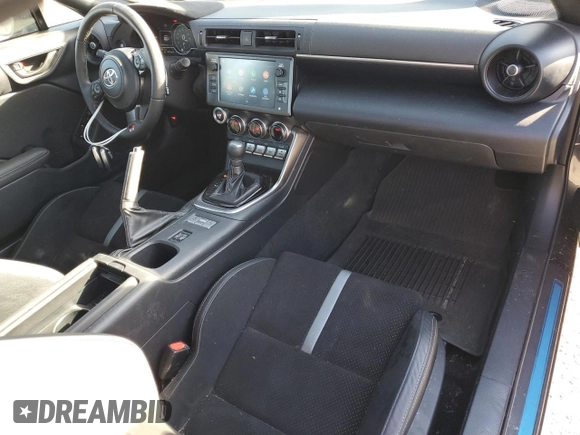 2023 Toyota GR86 Premium with VIN JF1ZNBF18P8765155, listed as a Copart auction lot 41877935 with 6,971 mi miles and Salvage Title. Bid and sale history available at carsss.com. Image 8.