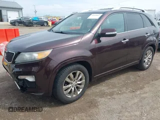 2012 Kia Sorento SX with VIN 5XYKW4A2XCG187647, listed as a IAAI auction lot 42020667 with 210,689 mi miles. Bid and sale history available at carsss.com. Image 17.