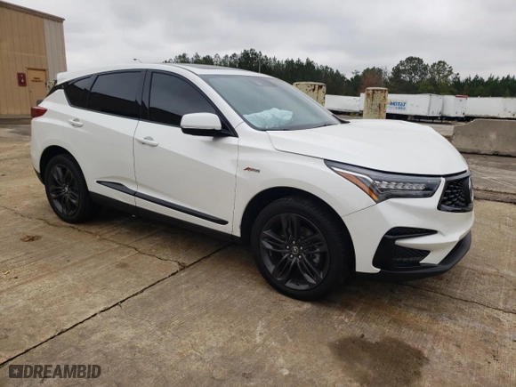 2020 Acura RDX w/A-Spec Pkg with VIN 5J8TC2H60LL030449, listed as a Copart auction lot 70496492 with 36,762 mi miles. Bid and sale history available at carsss.com. Image 4.