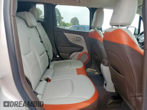 2017 Jeep Renegade Limited with VIN ZACCJADB8HPE40114, listed as a Copart auction lot 57077835 with 101,574 mi miles and Salvage title. Bid and sale history available at DreamBid. Image 10.