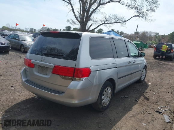 2010 Honda Odyssey LX with VIN 5FNRL3H2XAB036366, listed as a IAAI auction lot 42098772 with 72,339 mi miles and . Bid and sale history available at DreamBid. Image 4.