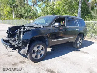 2015 Cadillac Escalade Premium with VIN 1GYS4CKJ2FR221778, listed as a IAAI auction lot 41041208 with 1 mi miles. Bid and sale history available at carsss.com. Image 2.