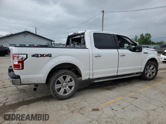 2018 Ford F-150 XL with VIN 1FTEW1EP6JFC13517, listed as a Copart auction lot 57964965 with Not provided miles and Salvage title. Bid and sale history available at DreamBid. Image 3.