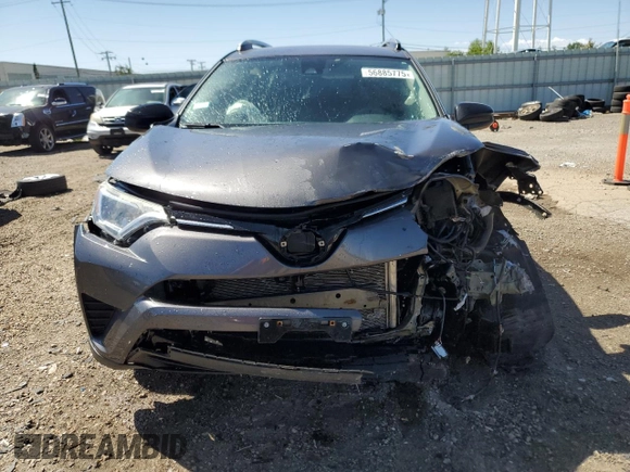 2017 Toyota RAV4 LE z VIN 2T3BFREVXHW578601, wystawiony jako Copart lot #56885775 z przebiegiem 93 393 mil mil oraz Szkoda całkowita • Salvage title. Historia ofert i sprzedaży dostępna na DreamBid. Obrazek 5.