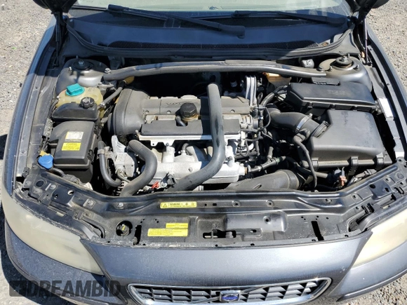2005 Volvo S60 with VIN YV1RS592452426153, listed as a Copart auction lot 53129744 with 191,056 mi miles and Salvage Title. Bid and sale history available at carsss.com. Image 11.