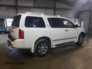 2007 Infiniti QX56 z VIN 5N3AA08C17N802122, wystawiony jako Copart lot #47050745 z przebiegiem 217 010 mil mil oraz Szkoda całkowita • Salvage title. Historia ofert i sprzedaży dostępna na DreamBid. Obrazek 3.