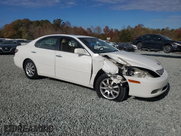 2002 Lexus ES 300 with VIN JTHBF30GX25018502, listed as a Copart auction lot 79828334 with 296,986 mi miles and Salvage Title. Bid and sale history available at DreamBid. Image 4.