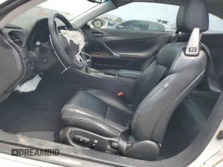 2010 Lexus IS 250 C with VIN JTHFF2C23A2508307, listed as a Copart auction lot 58031435 with 75,331 mi miles and Salvage title. Bid and sale history available at DreamBid. Image 7.