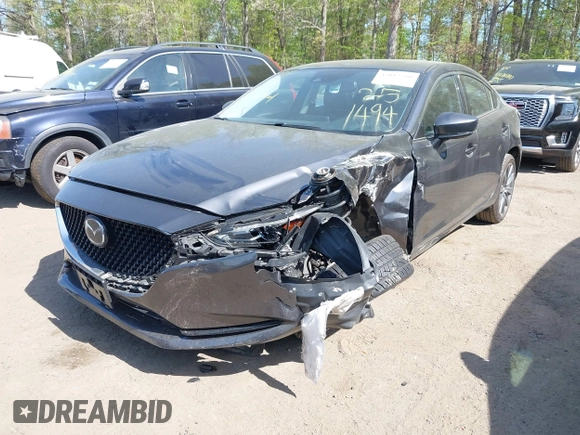2021 Mazda 6 Grand Touring with VIN JM1GL1TY4M1600534, listed as a IAAI auction lot 42012560 with Not Provided miles. Bid and sale history available at carsss.com. Image 16.