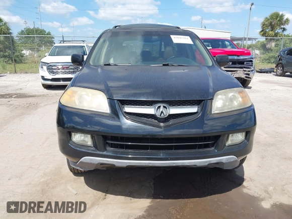 2006 Acura MDX Touring w/Navi with VIN 2HNYD18886H530531, listed as a IAAI auction lot 42045364 with 174,528 mi miles. Bid and sale history available at carsss.com. Image 6.