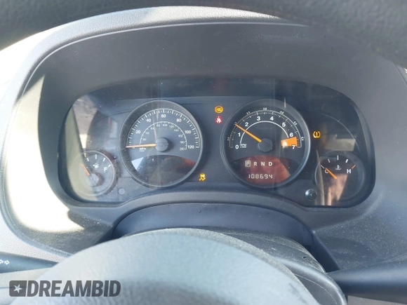 2016 Jeep Compass 75th Anniversary with VIN 1C4NJCBBXGD732464, listed as a IAAI auction lot 41832967 with 108,694 mi miles. Bid and sale history available at carsss.com. Image 7.