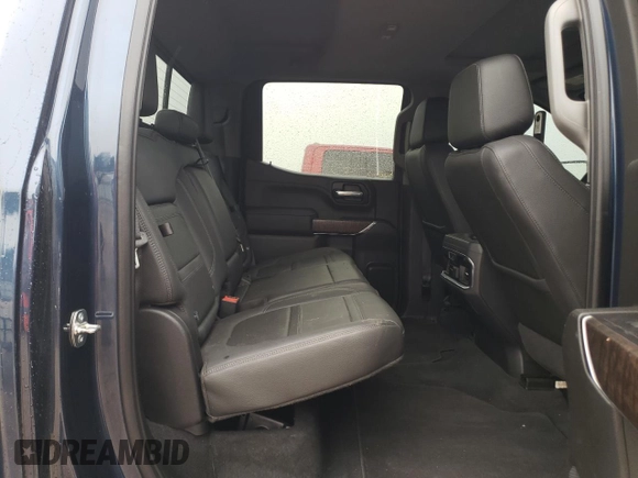2019 GMC Sierra 1500 Denali with VIN 3GTU9FED4KG293454, listed as a Copart auction lot 53504625 with 38,862 mi miles and Salvage title. Bid and sale history available at DreamBid. Image 10.