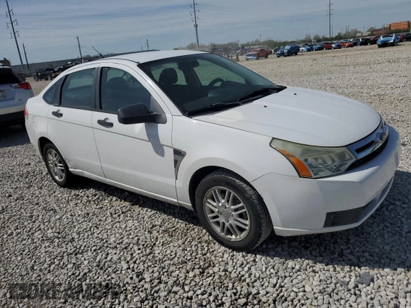 2008 Ford Focus SE with VIN 1FAHP35N78W244120, listed as a Copart auction lot 54223195 with 96,813 mi miles and Salvage Title. Bid and sale history available at carsss.com. Image 4.
