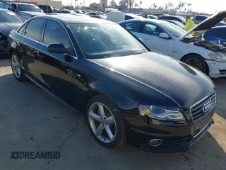 2012 Audi A4 2.0T Premium Plus with VIN WAUEFAFL2CA112189, listed as a IAAI auction lot 41604018 with 104,061 mi miles. Bid and sale history available at carsss.com. Image 1.