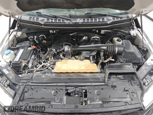 2018 Ford F-150 XL with VIN 1FTMF1EB4JFD61181, listed as a Copart auction lot 60848305 with 75,577 mi miles and Clean title. Bid and sale history available at DreamBid. Image 11.