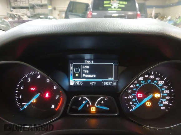 2012 Ford Focus SEL with VIN 1FAHP3M23CL137776, listed as a IAAI auction lot 41921697 with 189,217 mi miles. Bid and sale history available at carsss.com. Image 7.