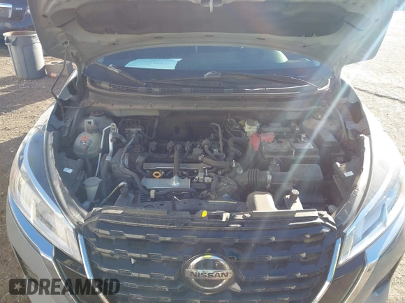 2021 Nissan Kicks SV with VIN 3N1CP5CV5ML508201, listed as a IAAI auction lot 41724301 with 37,522 mi miles. Bid and sale history available at carsss.com. Image 10.