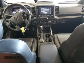 2022 Nissan Frontier SV with VIN 1N6ED1EK4NN664464, listed as a Copart auction lot 48712505 with 86,819 mi miles and Salvage title. Bid and sale history available at DreamBid. Image 8.